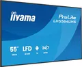 iiyama Prolite LH5564UHS-B1AG 138.7cm 55" Digital Signage Display VA LED Panel 4K UHD HDMI USB-C USB2.0 RS-232c RJ45 Android 14 OS iiSignage² WiFi Mediaplayer 24/7 AntiGlare schwarz