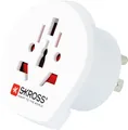Skross 1.500221-E Reiseadapter  CA W to USA✅