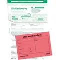 RNK Kaufvertrag 586 für gebrauchtes Kfz, A4, 1 x 4 Blatt, selbstdurchschreibend