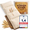 Körnerkissen groß – Mikrowellengeeignetes Wärmekissen gegen Verspannungen 50x20