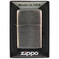 Feuerzeug, "Zippo", chrom gebürstet, unbefüllt Outdoor Survival Campingzubehör