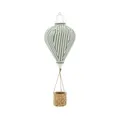 Bloomingville MINI Pomp Mobile, Grün, Heißluftballon klein, Kinderzimmer, Deko