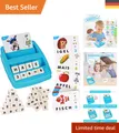 Kreatives Montessori Spielzeug zum Buchstaben und Zahlen lernen - Ab 3 Jahre