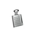 Metaltex Ingwer & Knoblauchreibe Edelstahl, 16 x 9,5 cm