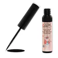 LaDot Wasserfester Tattoo Liner 4ml schwarz. Für temporäre Tattoos zum Selbstgestalten, Ausmalen und Verzieren. Vegan, tierversuchsfrei und hypoallergen. Wasserfest, hält mehrere Tage.