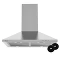 KKT KOLBE Wandhaube Dunstabzugshaube 60cm PLUS450 Dunstabzugshaube 60cm PLUS450, 60cm / Silber / Wandhaube / Abzugshaube / Edelstahl / 3 Stufen / LED, Energieeffizienzklasse A++