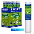 Erfurt Rauhfaser Tapete Classico DIY 20X0.53 strukturierte Rauhfasertapete 6 Rollen 1003233