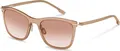 Rodenstock R3349 C165 light brown/gold 54/20/140 Damen Sonnenbrillen