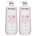 Goldwell Dualsenses Color Brilliance 2 x 1000 ml Conditioner für coloriertes fei
