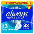 always Ultra Binde Night mit Flügeln Monatspaket, 84 Binden (3 Packungen x 28 Stück)