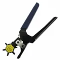 Revolver- Lochzange mit Hebelübersetzung für Lochgrößen 2 - 4,5 mm
