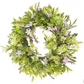 Blumenkranz Kunstlavendel Bachblüten Lila Dekokranz Ø33cm