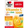 Doppelherz Vitamin C 1000 + D3 + Zink DEPOT 30 St