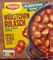 10x Maggi Fix für Würstchen Gulasch mit Tomaten und Paprika für 20 Personen