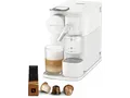 DELONGHI Nespresso Lattissima One EN510.W, 3 Milchrezepte, elegantes Design, schnelle Aufheizzeit, einfache Bedienung, Kapselmaschine Weiß