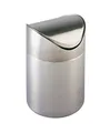 WENKO Kosmetik Schwingdeckel Müll Eimer Abfall Bad OTRANTO 3 L Edelstahl Küchen