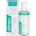 Elmex Mundspülung Sensitive Zahnspülung, ohne Alkohol, mit Fluorid, antibakteriell, 400ml