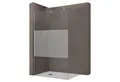 doporro Walk-in-Dusche Duschwand für Dusche ESG Sichtschutz Glas Duschabtrennung Duschwand, Einscheibensicherheitsglas