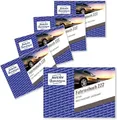 AVERY Zweckform 222-5 Softcover Fahrtenbuch PKW (Finanzamt anerkannt, DIN A6 quer 148x105mm, 112 Seiten|385 Fahrten, Deutschland & Österreich, Abgrenzung privater/geschäftlicher Fahrten) 5er-Pack