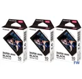 Fujifilm Instax Mini Black Frame Film 3er Set 30 Bilder 12 11 9 EVO Link NEU OVP