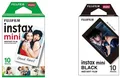 Fujifilm instax mini Film schwarz Rahmen