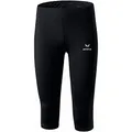 Erima Damen Performance 3/4 Laufhose (8290707), schwarz, 34