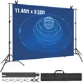 VEVOR Fotohintergrund 2400–2920 mm Einstellbar Hintergrund Ständer 18,2kg