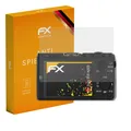 atFoliX 3x Panzerfolie für Sony DSC-HX60 Schutzfolie matt&stoßfest Folie