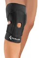 Mueller 57227 KNIEBANDAGE verstellbar, Unigröße, offene Kniescheibe, One Size, schwarz