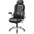 Bürostuhl   ¦ schwarz ¦ Maße (cm): B: 70 H: 119