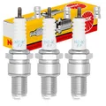 3er Angebots-Set: Zündkerze NGK BR7ES SAE lose, [5122] Standard