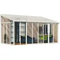 Palram - Canopia Aluminium Wintergarten Sanremo  Weiß  277x556x310 Cm