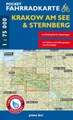 Pocket-Fahrradkarte Krakow am See & Sternberg: Mit Radweg Berlin-Kopenhagen. Maßstab 1:75.000. Wasser- und reißfest. (Fahrradkarten)