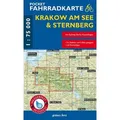 Pocket-Fahrradkarte Krakow am See & Sternberg