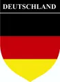 Hermann Schütz Aufkleber Aufkleber Wappen Deutschland 85 x 65 mm