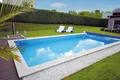 KWAD Styropor Pool Gran Canaria mit Edelstahlleiter KWAD Styropor Pool Set Gran Canaria mit Edelstahlleiter 6 x 3 x 1,5 m blau