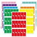 Kabelbeschriftung Selbstklebend 300 Stück 10 Farben 10 Blatt