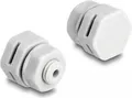 Delock - Druckausgleichselement - M6 - Grau (Packung mit 2) (60478)