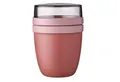 Mepal Lunchbox Lunchpot 2-teilig Kunststoff To Go Frühstück, Polypropylen (PP), PCTG, Geeignet für Tiefkühler, Mikrowelle & Spülmaschine, Vivid Mauve