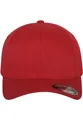 Flexfit Unisex Cap Wooly Combed, Unisex Baseballkappe, Youth, red