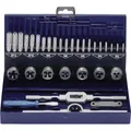 Eventus by Exact 10711 Gewindeschneidsatz 32teilig HSS metrisch M3, M4, M5, M6, M8, M10, M12