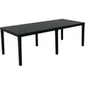 Gartentisch Susa, Rechteckiger Ausziehbarer Esstisch, Ausziehbarer Gartentisch, 100 % Made In Italy, Cm 150x90h72, Anthrazit