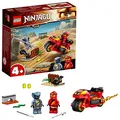 LEGO 71734 NINJAGO Kais Feuer-Bike, Motorrad Spielzeug Set ab 4 Jahre mit Figuren