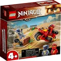 🏅LEGO® Ninjago 71734 Kais Feuer-Bike Kinder 4+ Set 2 Minifiguren NEU💎OVP💎EOL