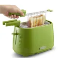 DE LONGHI Toaster 2 Zangen CTLAP2203 Grün 0230020026