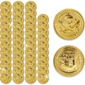 Relaxdays 48x Goldmünzen (4052025447816)