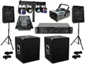 DSX DJ Set Mixer Anlage Nebel LED Licht Verstärke Musikanlage Party-Lautsprecher (2000 W)
