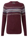 Sherpa Adventure Gear Dumji Crew Neck Women, L, Beet red