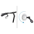 Krampe Fahrradspiegel KF Mini Typ C Links Rechts Lenkerspiegel Wackelbar Klemme