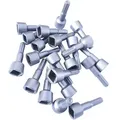 MACO MM Adapter für DK-Getriebe DM -6 mm, silber (366719)